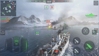 Force of Warships: Battleship Schermafbeelding 1