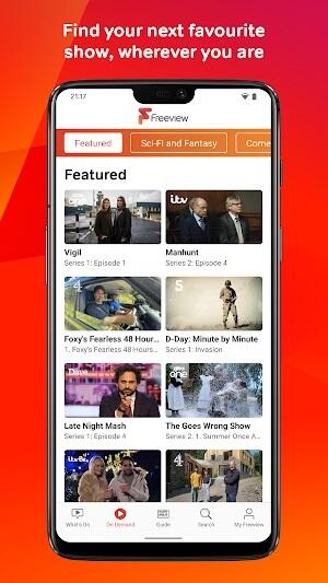 Freeview ภาพหน้าจอ 3