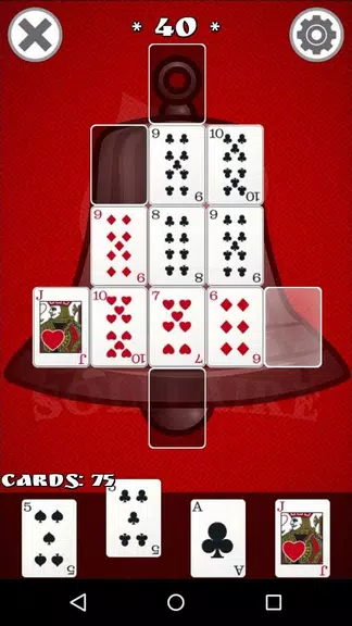 Shadow Solitaire Schermafbeelding 1