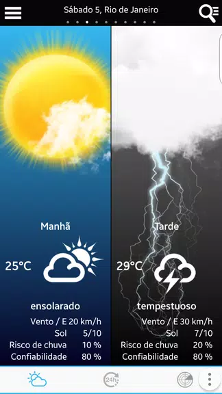 Weather for Brazil and World 스크린샷 0