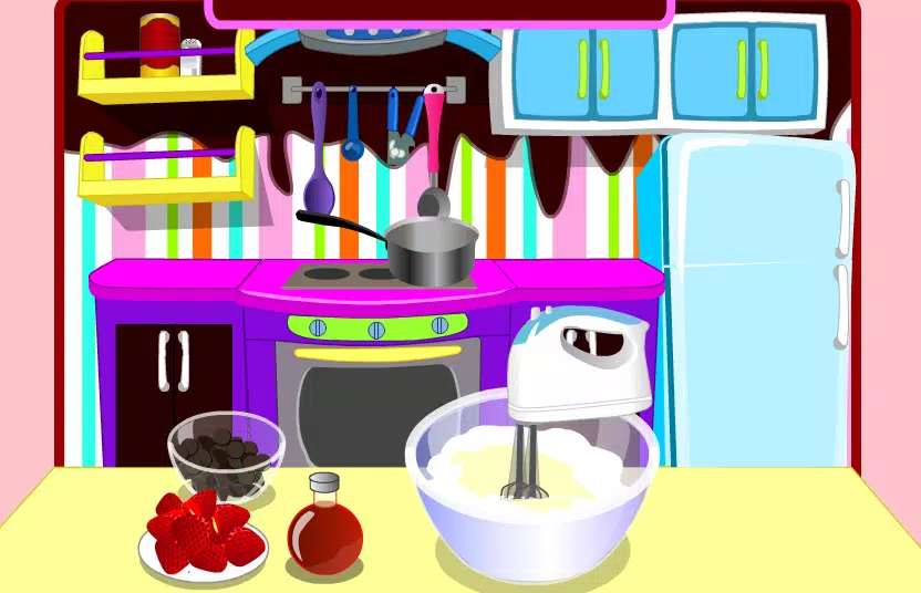 game cooking chocolate cream Скриншот 3