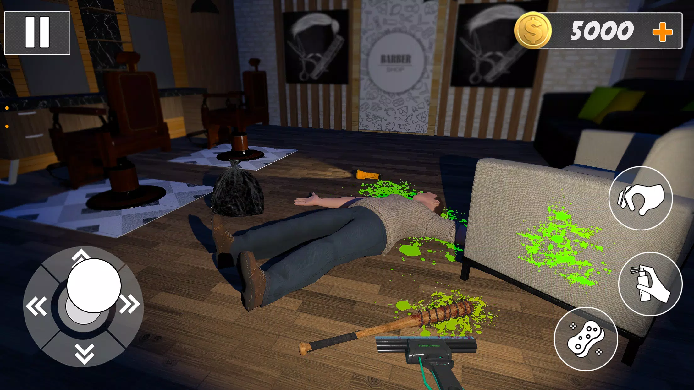 Murder Evidence Cleaner Games ภาพหน้าจอ 3