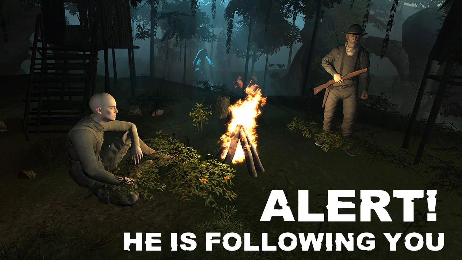 Bigfoot Hunting Multiplayer Captura de tela 1