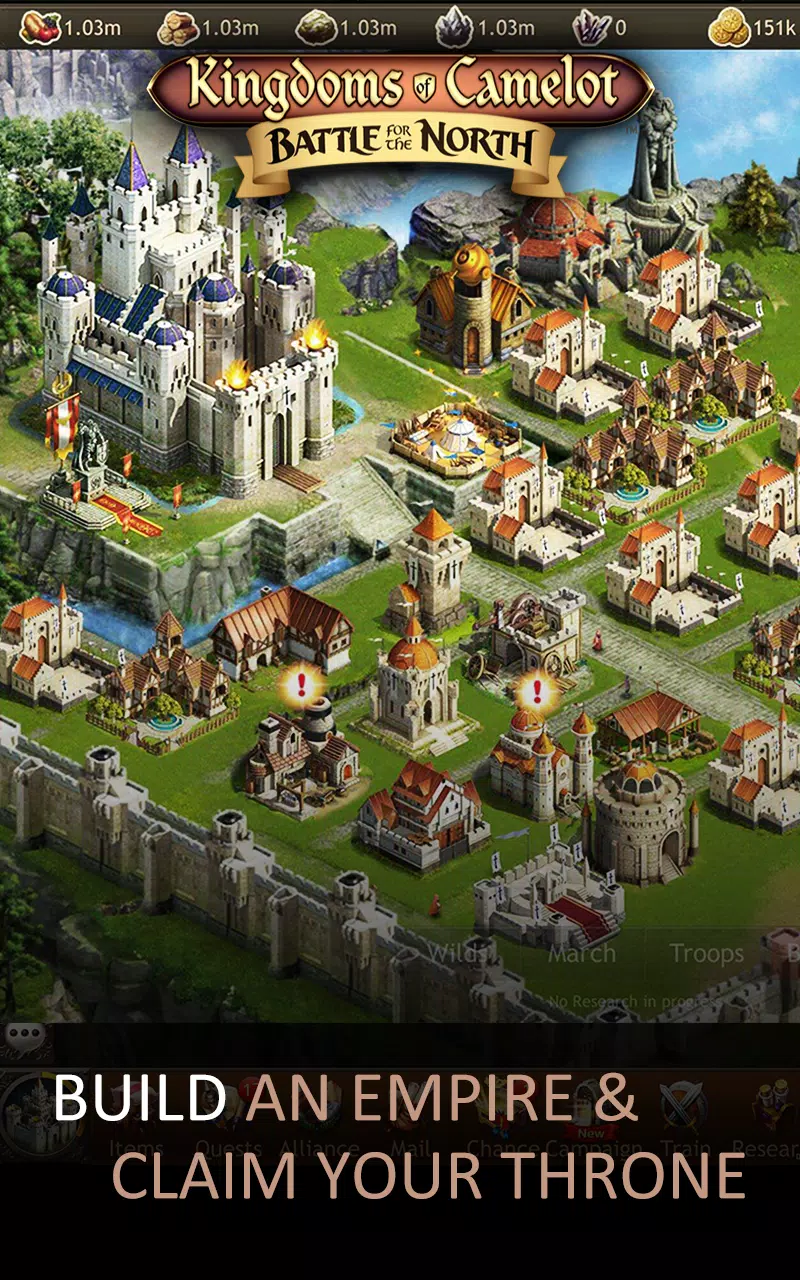 Kingdoms of Camelot: Battle Tangkapan skrin 0