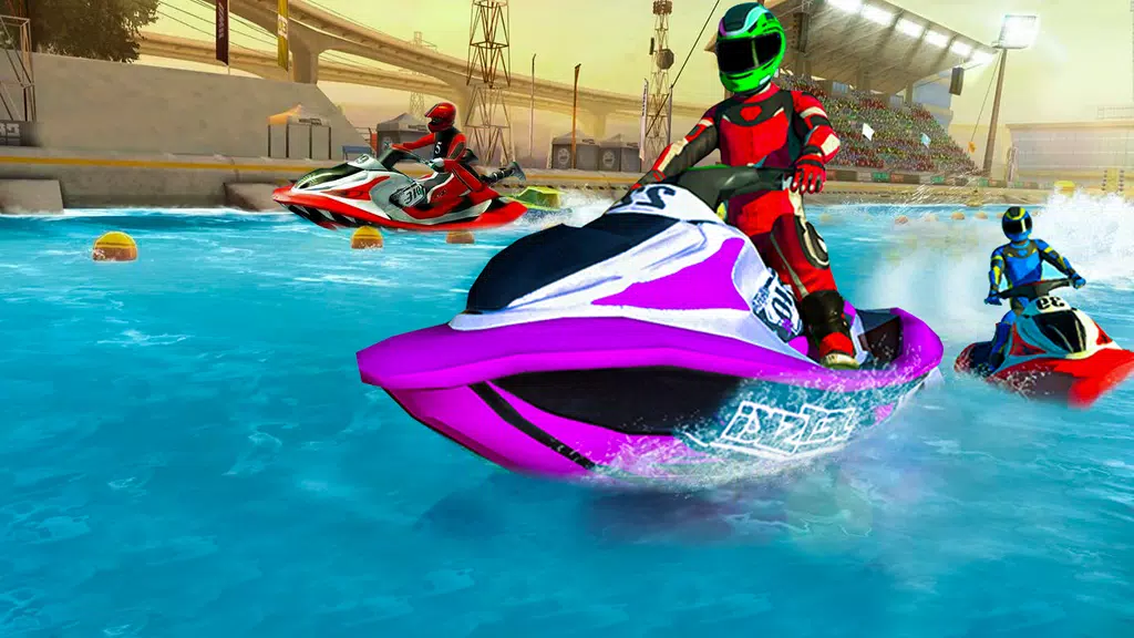 Jet Ski Racing Simulator Games Tangkapan skrin 0