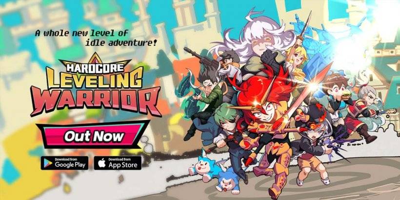 Ang Hardcore leveling Warrior ay naglulunsad upang itulak ka upang labanan ang iyong paraan sa tuktok - ngunit idly