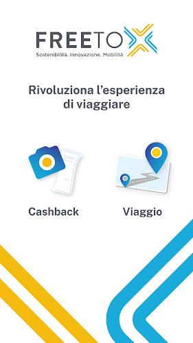 Free To X: Cashback e Viaggio Скриншот 0