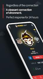 MonkeyVPN-Perfect 3 ways VPN Screenshot 0