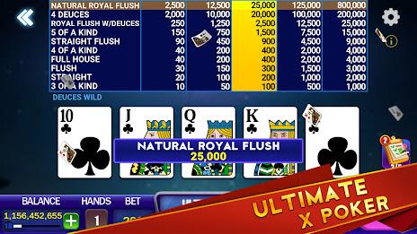 Deuces Wild: Video Poker Ultra Capture d'écran 2