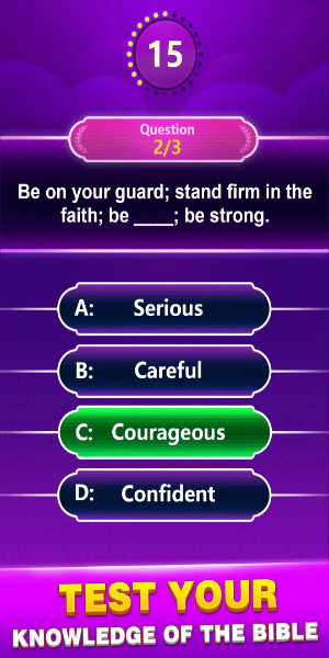 The Bible Trivia Game: Quiz Captura de tela 0