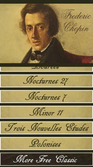 Chopin Classical Music Capture d'écran 2