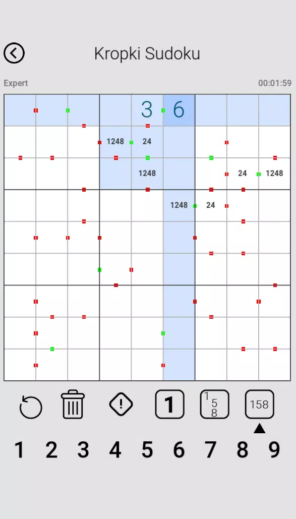 Dot Sudoku 스크린샷 1