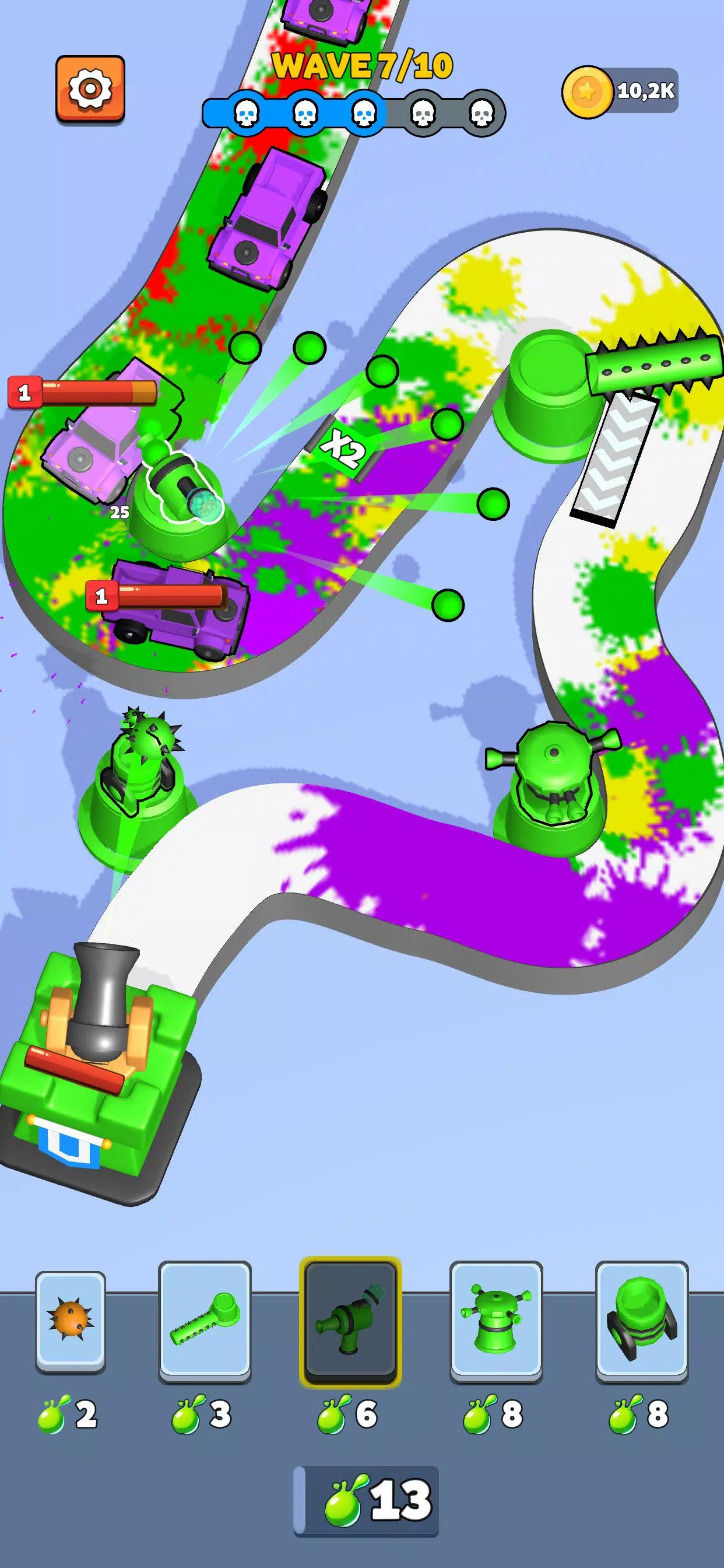 Splash Defense Screenshot 3