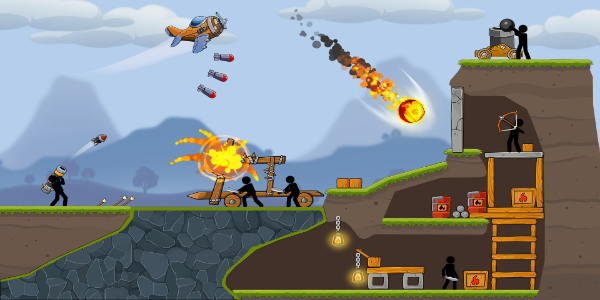 Boom Stick: Bazooka Puzzles Скриншот 2