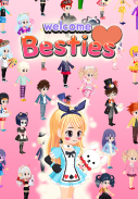 Besties - Make friend & Avatar 스크린샷 0