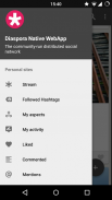 Diaspora Native WebApp ภาพหน้าจอ 2