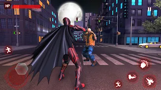 Bat Hero Spider Superhero Game Captura de pantalla 0