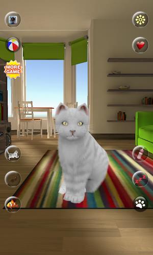 Talking Cute Cat Captura de tela 0