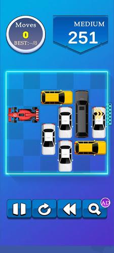 Idle Vehicles:Parking Puzzle Captura de pantalla 1