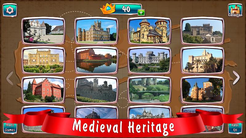 Big puzzles: Castles Ảnh chụp màn hình 2