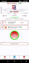 RB TUNNEL VPN Schermafbeelding 1