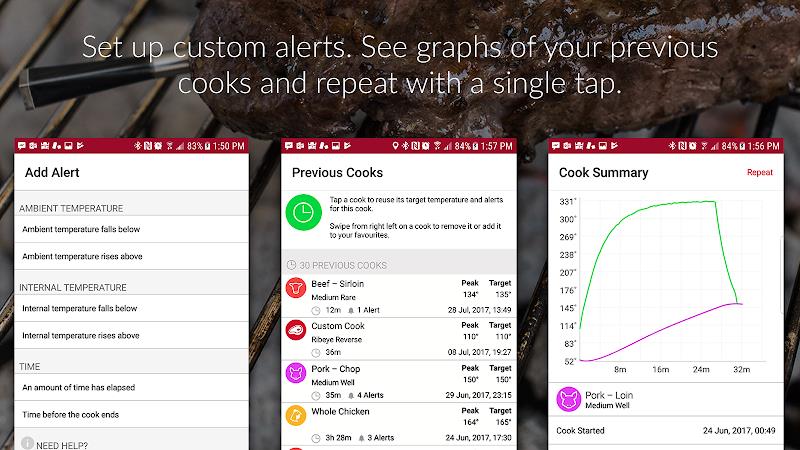 MEATER® Smart Meat Thermometer Ekran Görüntüsü 1