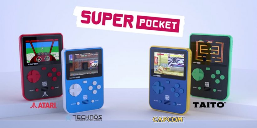 Super Pocket from Evercade debutta due nuove edizioni per le classiche biblioteche Atari e Technos