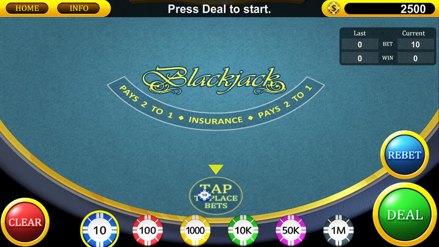 Blackjack স্ক্রিনশট 3