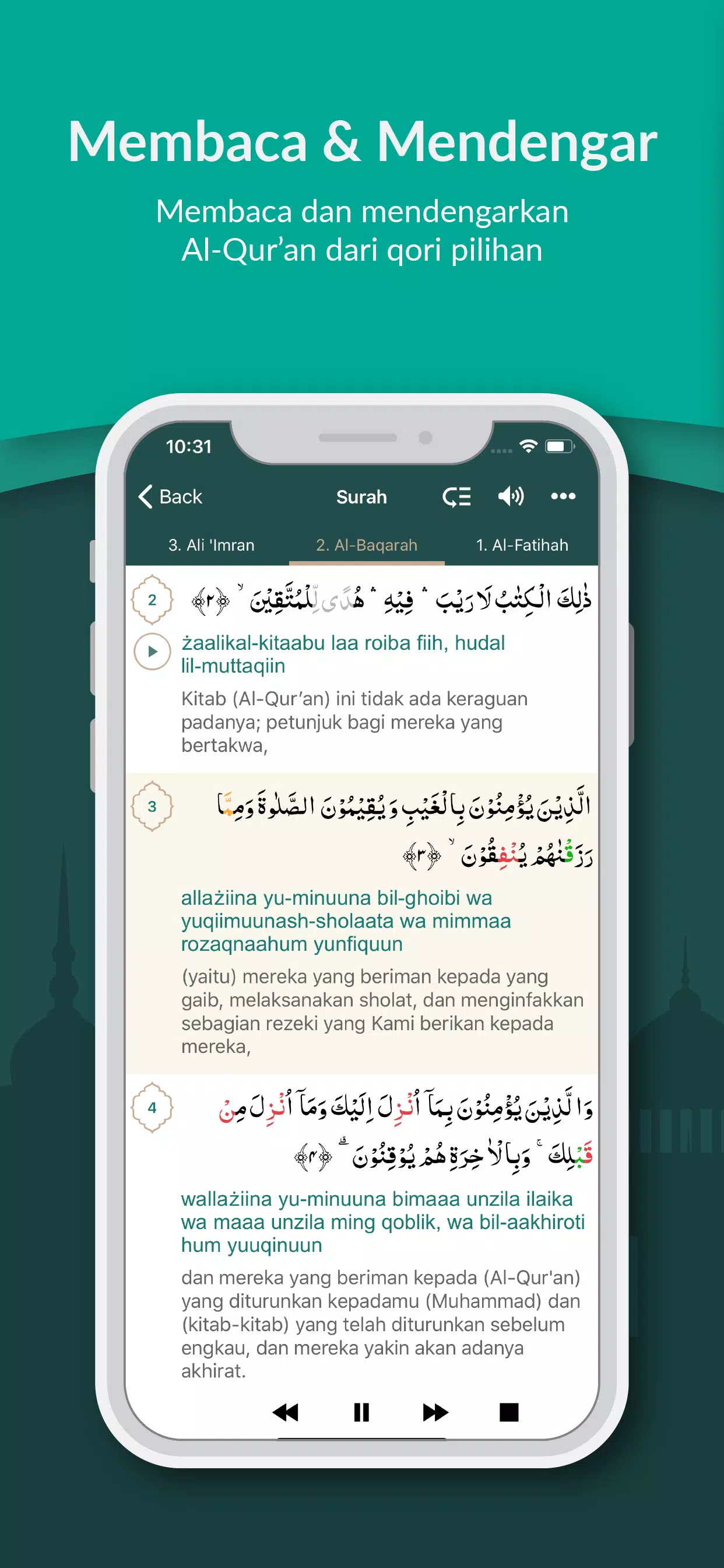 Schermata Al Quran Indonesia 3