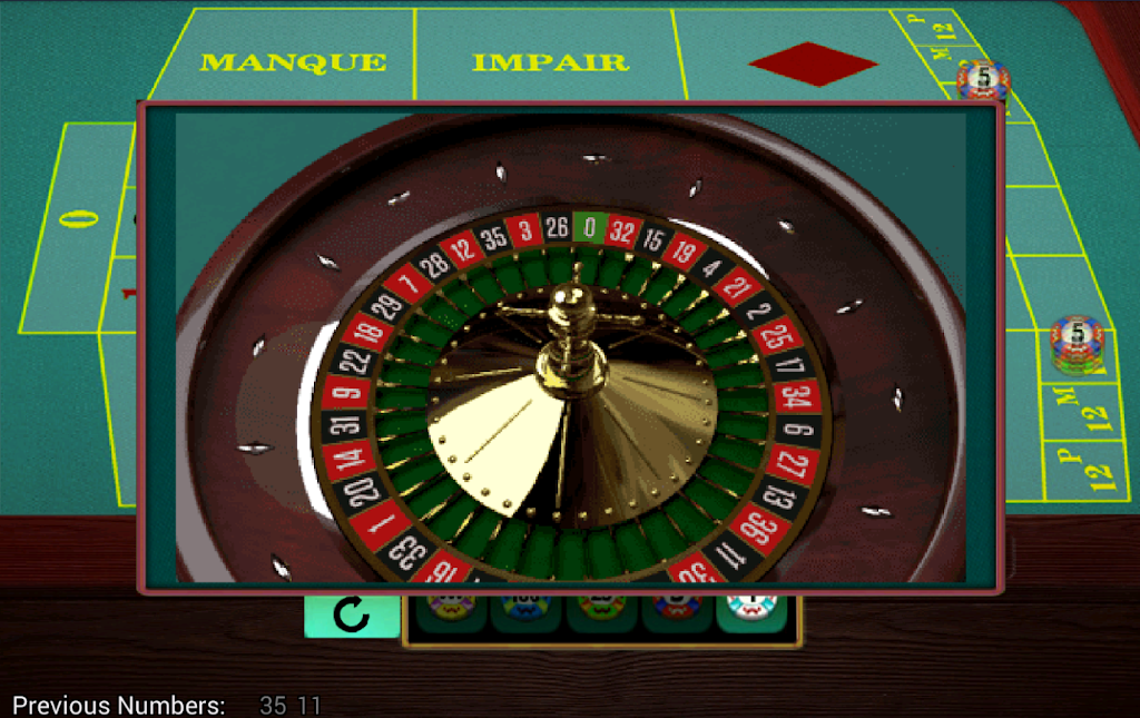 French Roulette Simulator Capture d'écran 1
