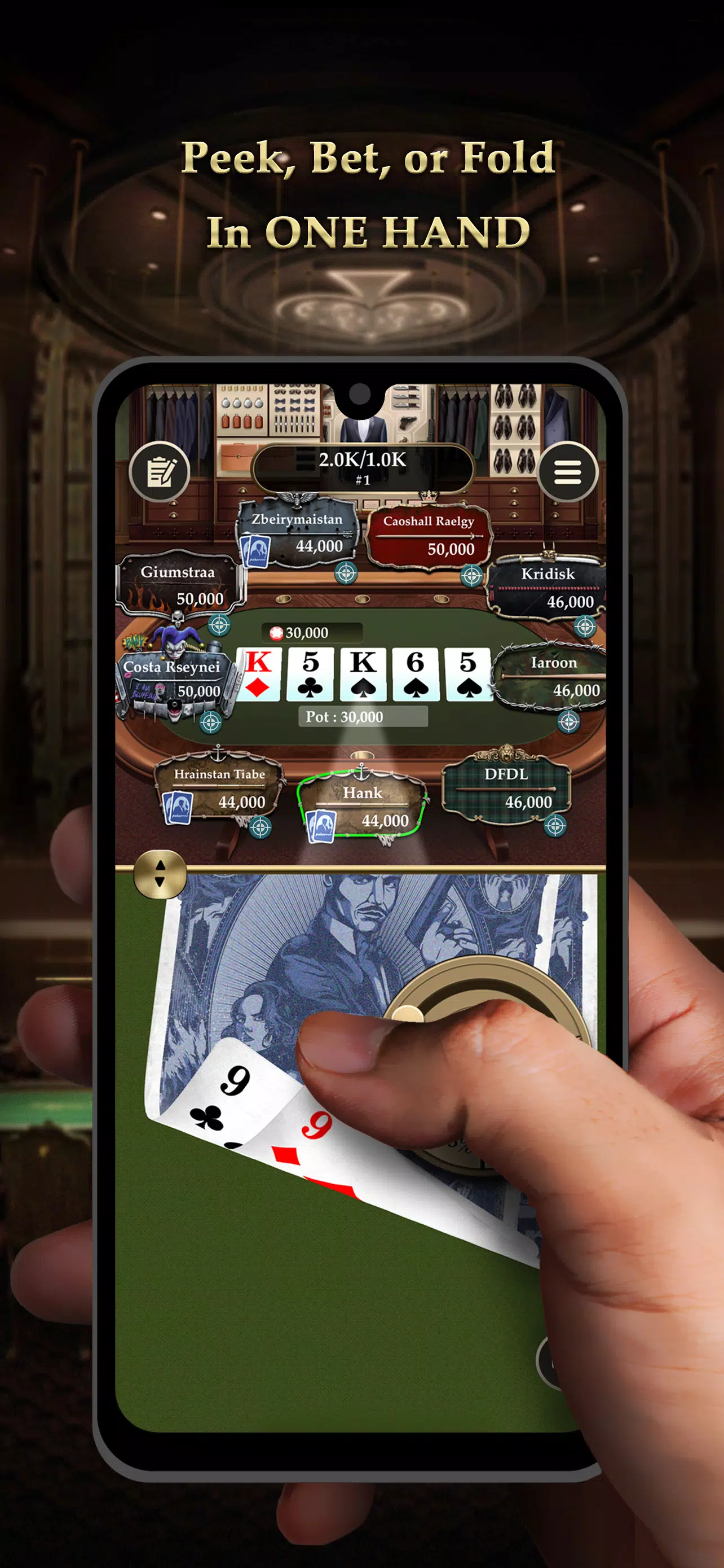 Pokerrrr 2 Texas Holdem Poker Screenshot 1