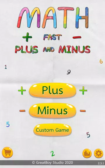 Math Fast Plus and Minus Captura de pantalla 0