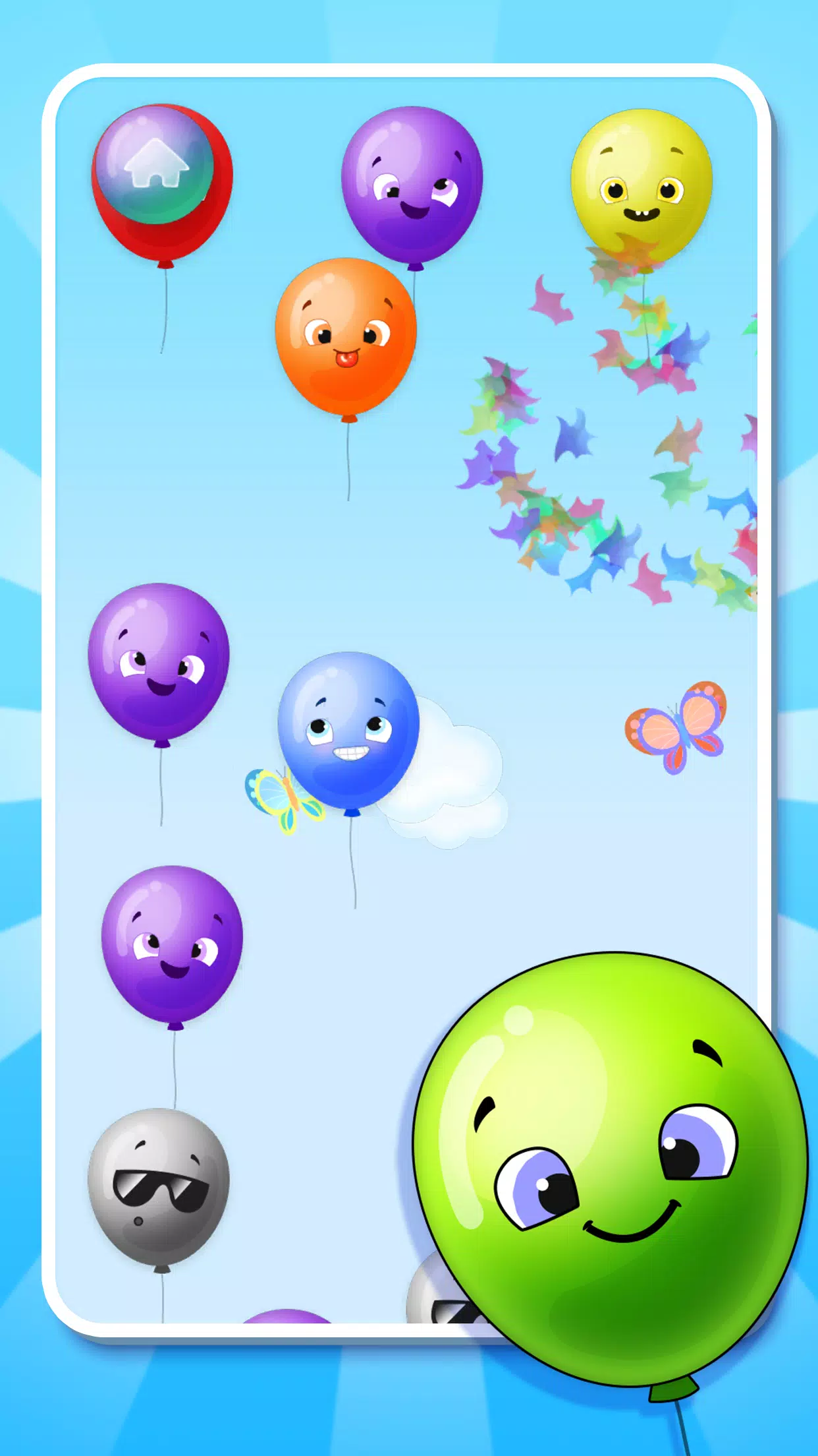 Baby Balloons pop ภาพหน้าจอ 2