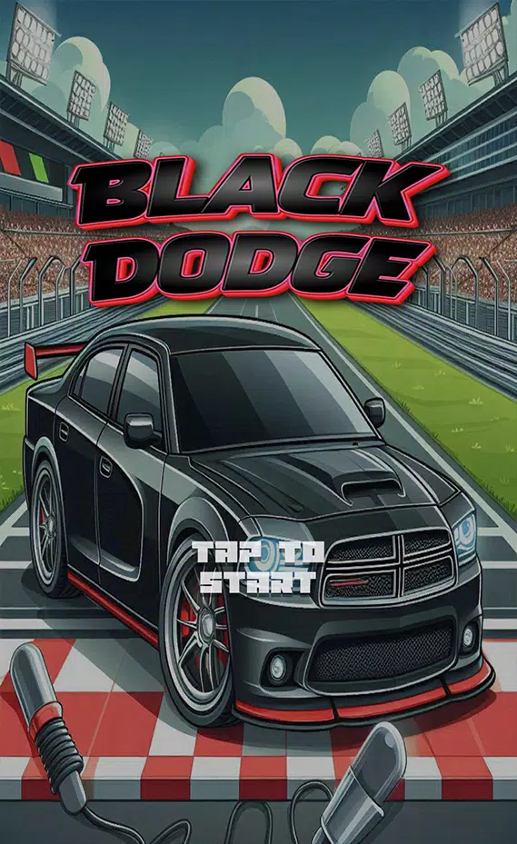 Black Dodge Car Game ภาพหน้าจอ 0