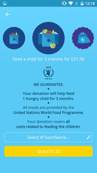 ShareTheMeal Tangkapan skrin 2