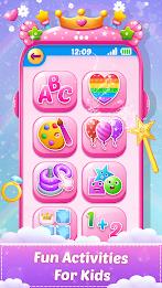 Princess Baby Phone Kids Game Скриншот 0