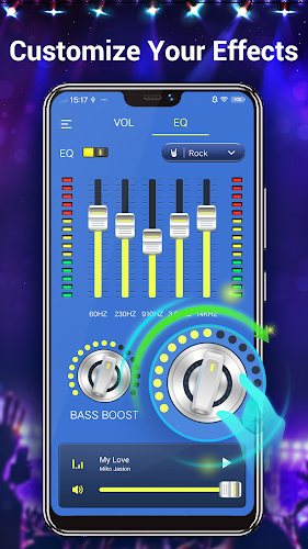 Equalizer & Bass Booster,Music Tangkapan skrin 2