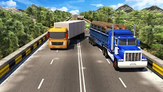 Offroad 18 Wheeler Truck Drivi Tangkapan skrin 2