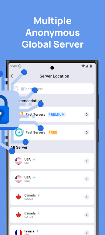 Turbo Secure VPN: Fast Proxy Ảnh chụp màn hình 0