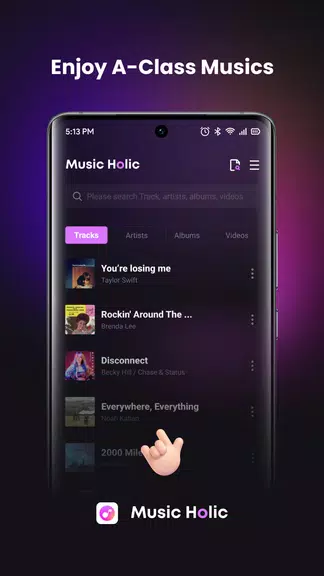 Music Holic-Offline Music スクリーンショット 0