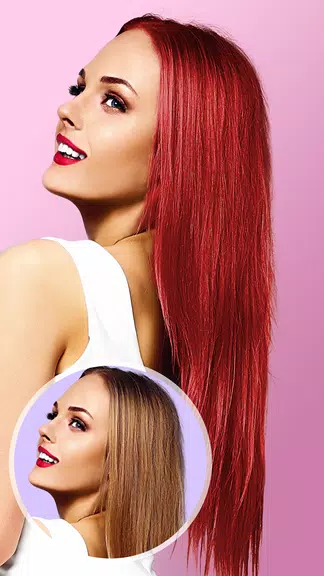 Cambiar Color de Pelo - cambio Captura de pantalla 1