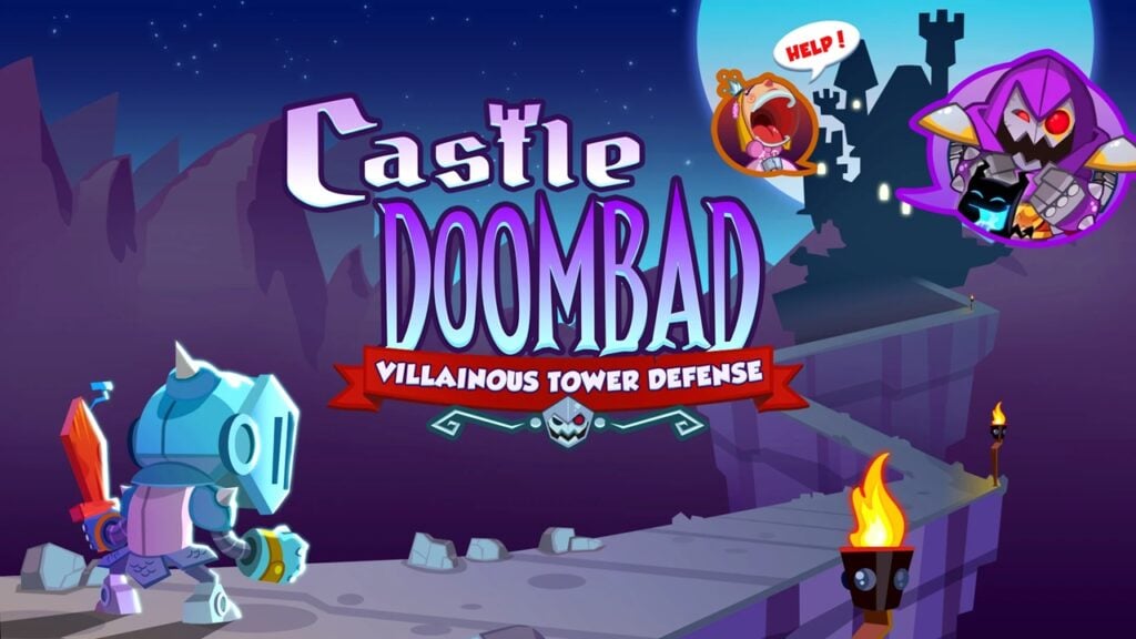 Castle Doombad에서 당신의 사악한 은신처를 방어하십시오 : 이제 Android에서 나가십시오!