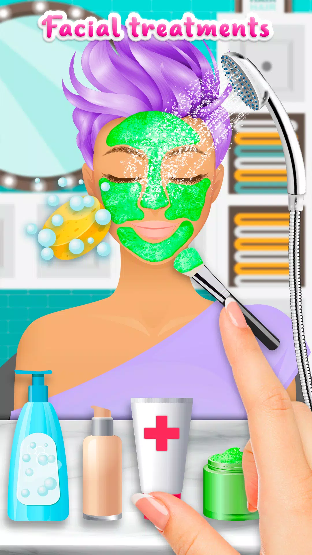 Makeup Beauty Salon Game Girls স্ক্রিনশট 1