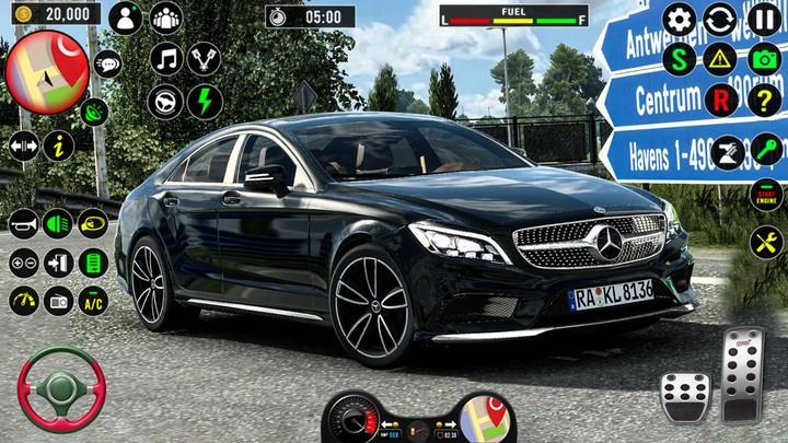 Driving School Car Driver Game Скриншот 1