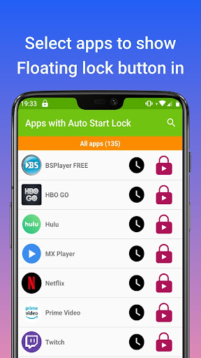 Schermata Touch Lock Screen lock 2