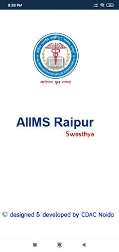 AIIMS Raipur Swasthya Ekran Görüntüsü 0