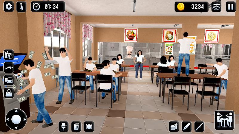 High School Teacher Life Game Tangkapan skrin 1