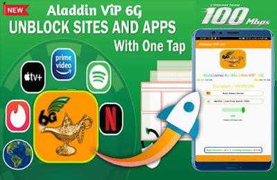 Aladdin VIP 6G-Secure Fast VPN Schermafbeelding 1