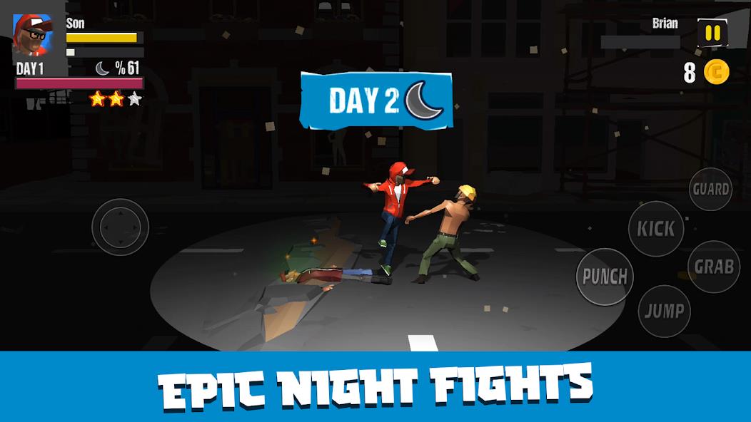 City Fighter vs Street Gang Mod Скриншот 1