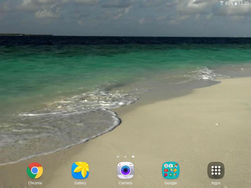 Tropical Beach Live Wallpaper ภาพหน้าจอ 0